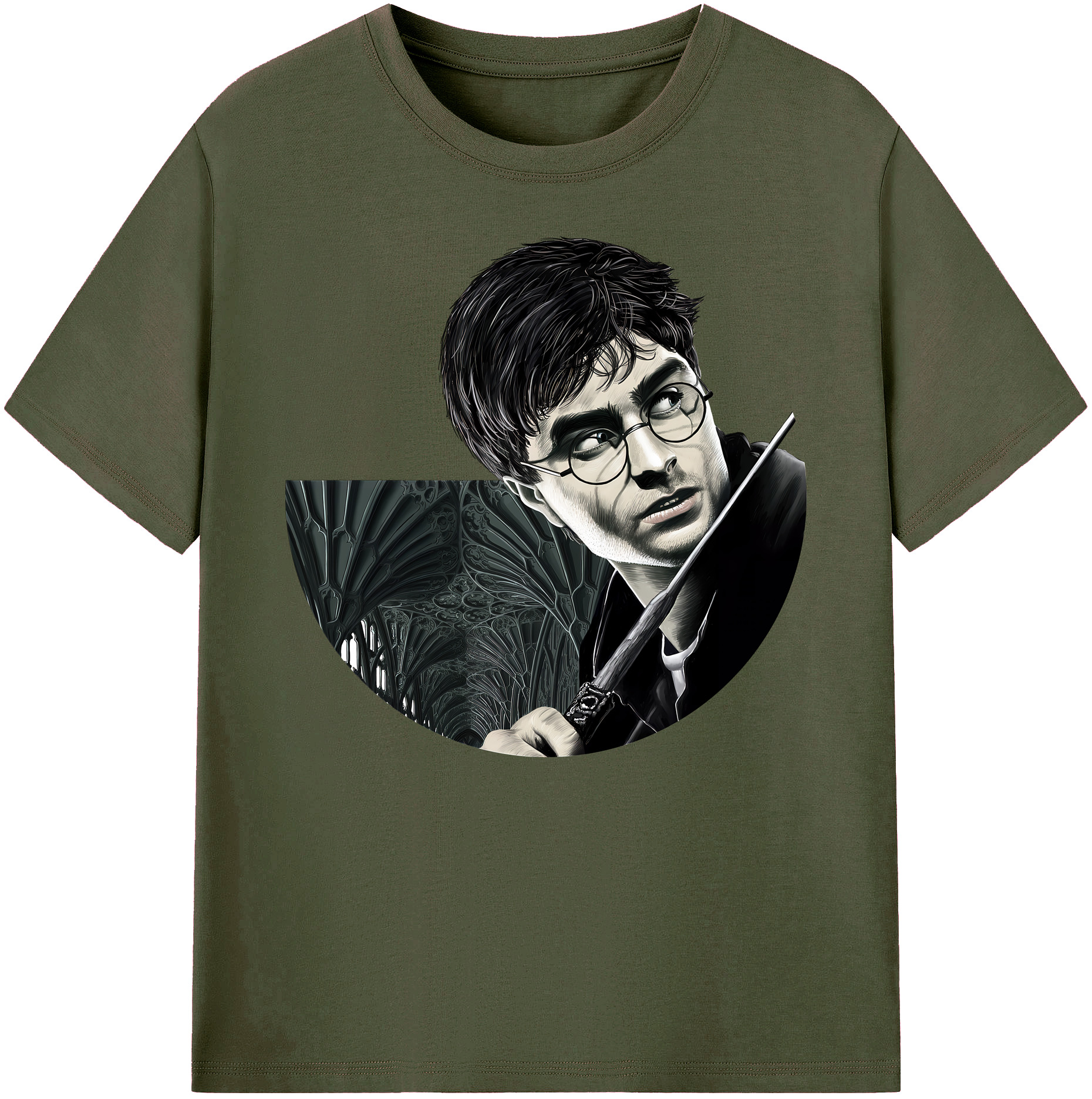 （画像用） Harry Potter ハリー・ポッターシリーズ 綿100％ メンズ半袖Tシャツ｜肌触りやわらか＆通気性